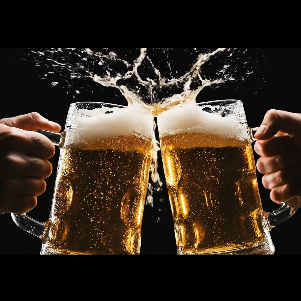 Beer Cheers Toast