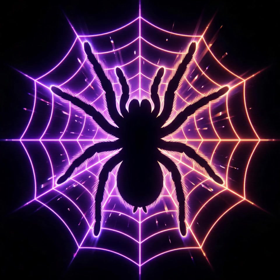 Halloween Tarantula Web